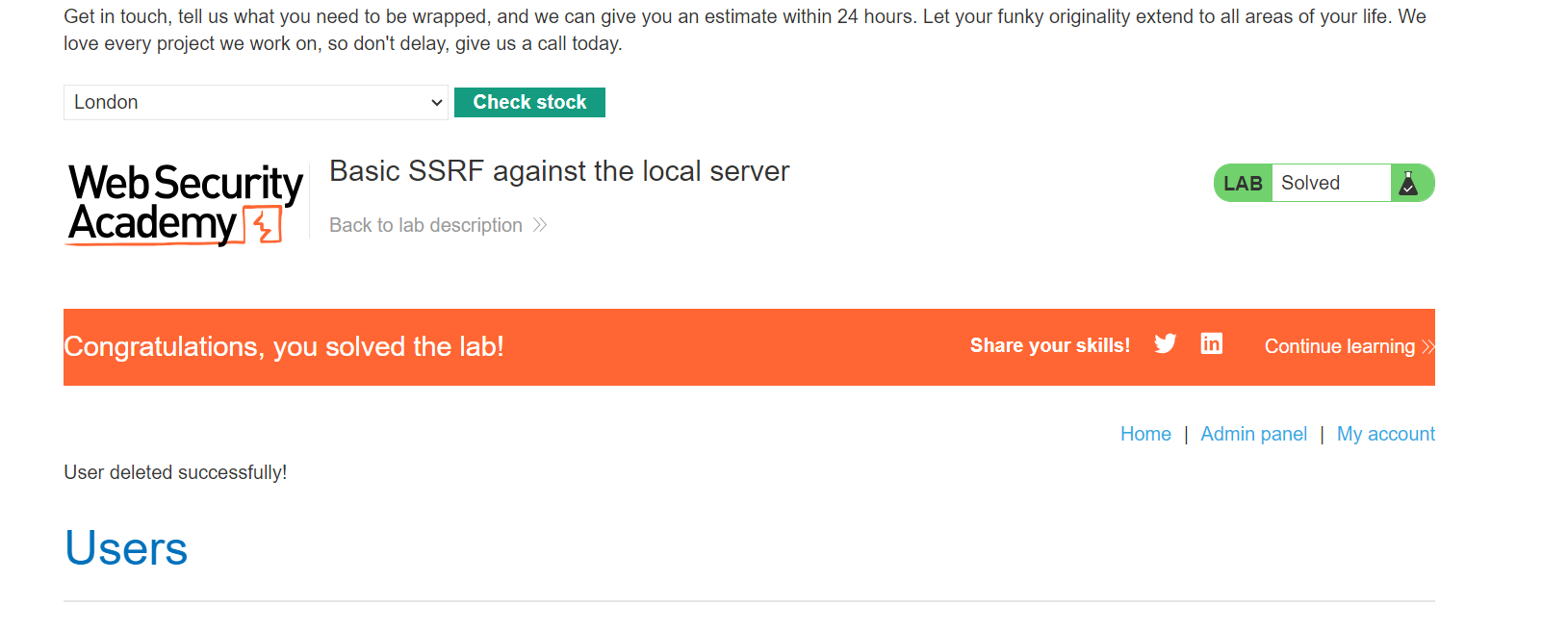 removing user weiner